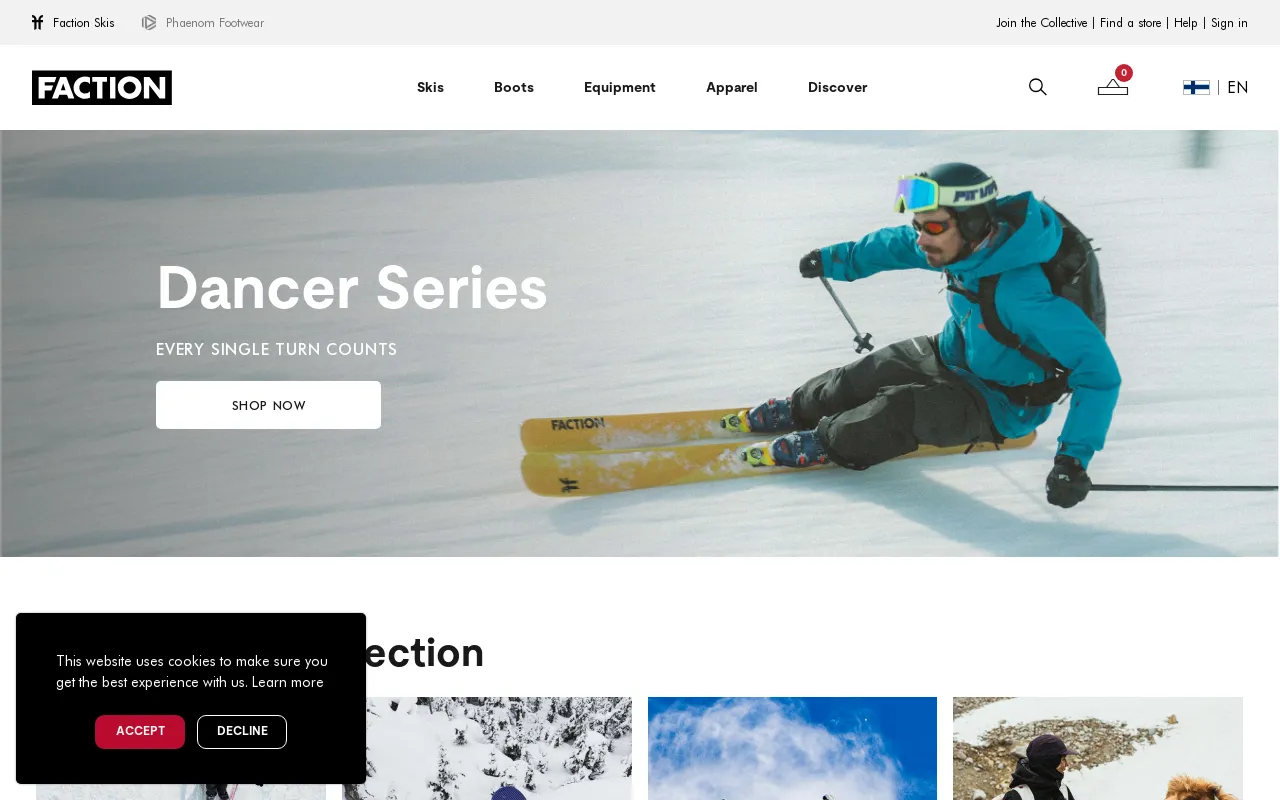 Faction Skis US screenshot