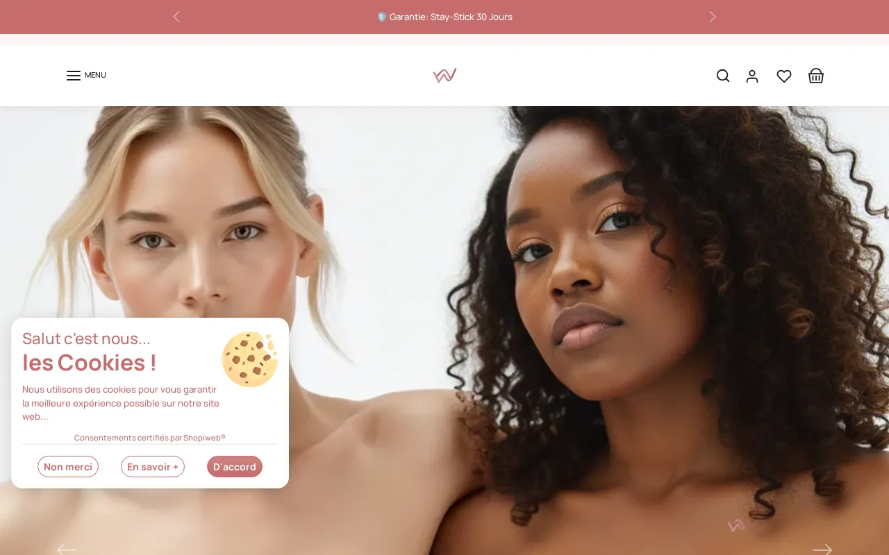 Whisbra website screenshot