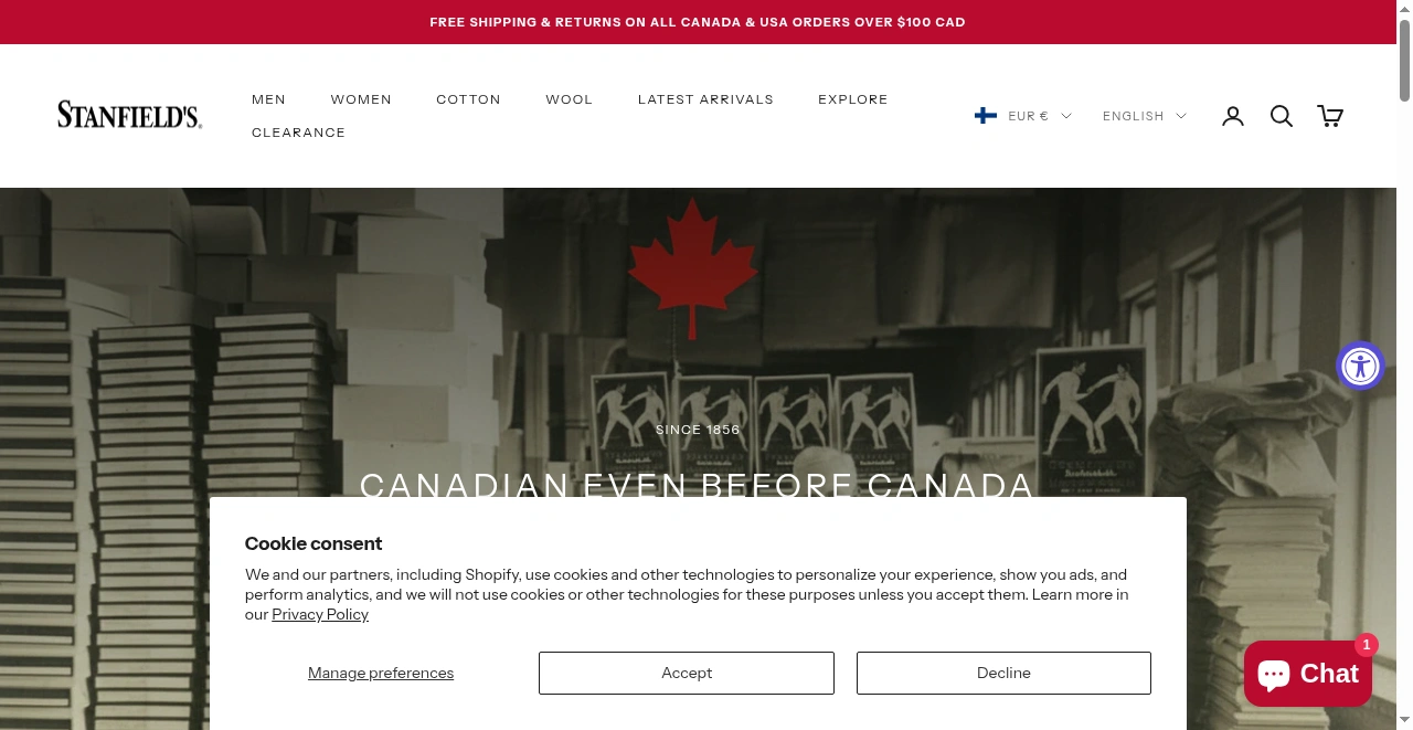 Stanfield's screenshot