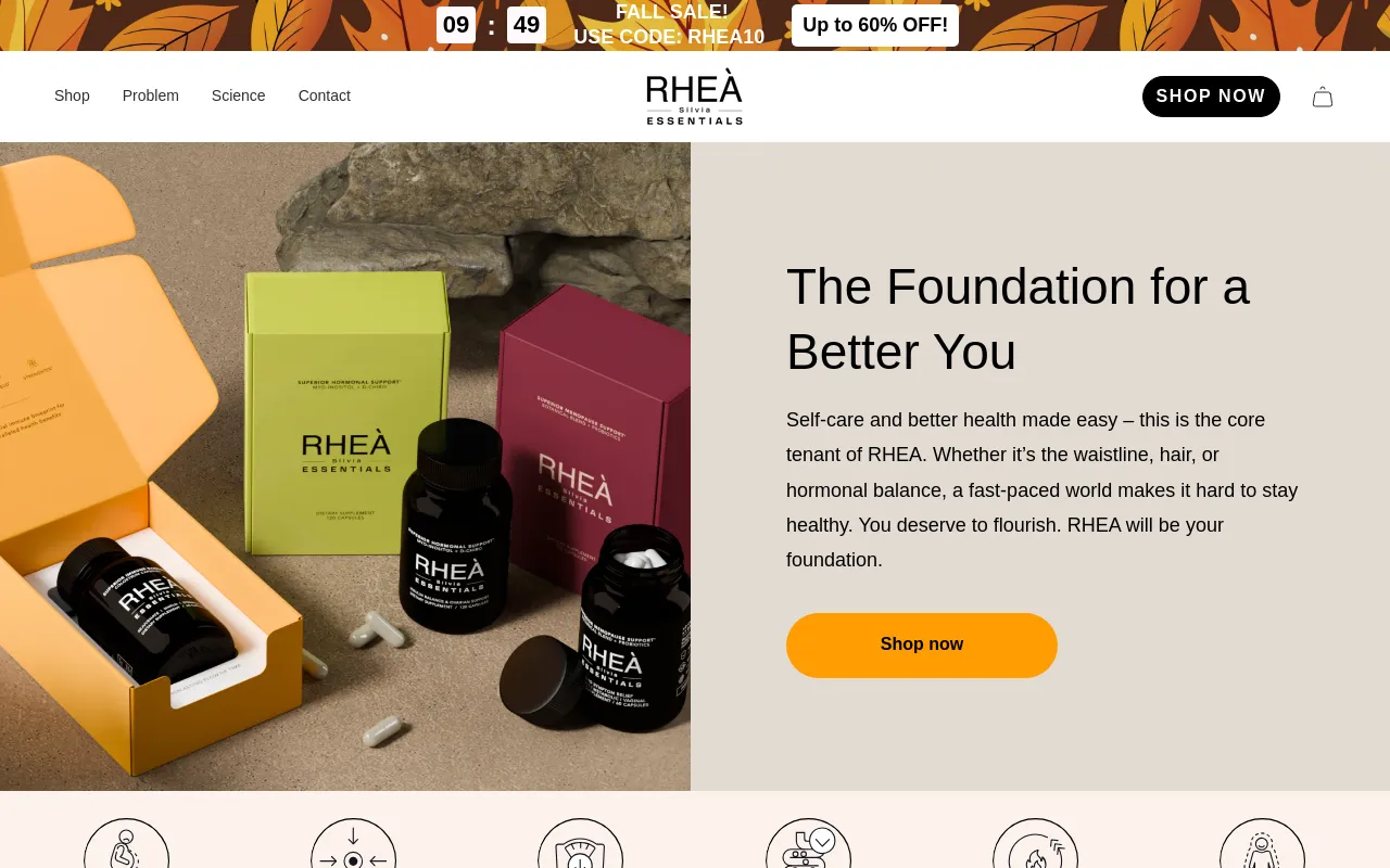 Rhea Essentials screenshot