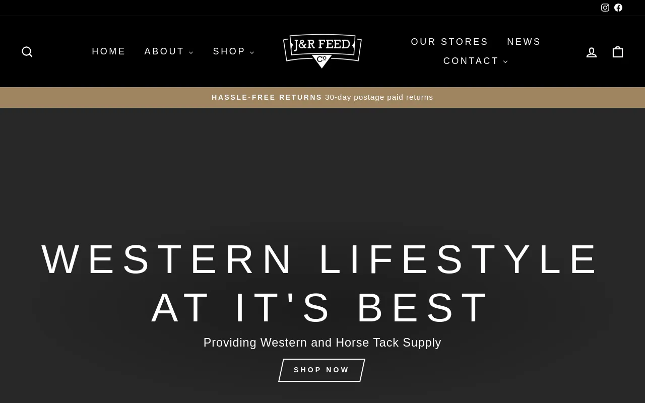J&R Tack & Feed CO screenshot