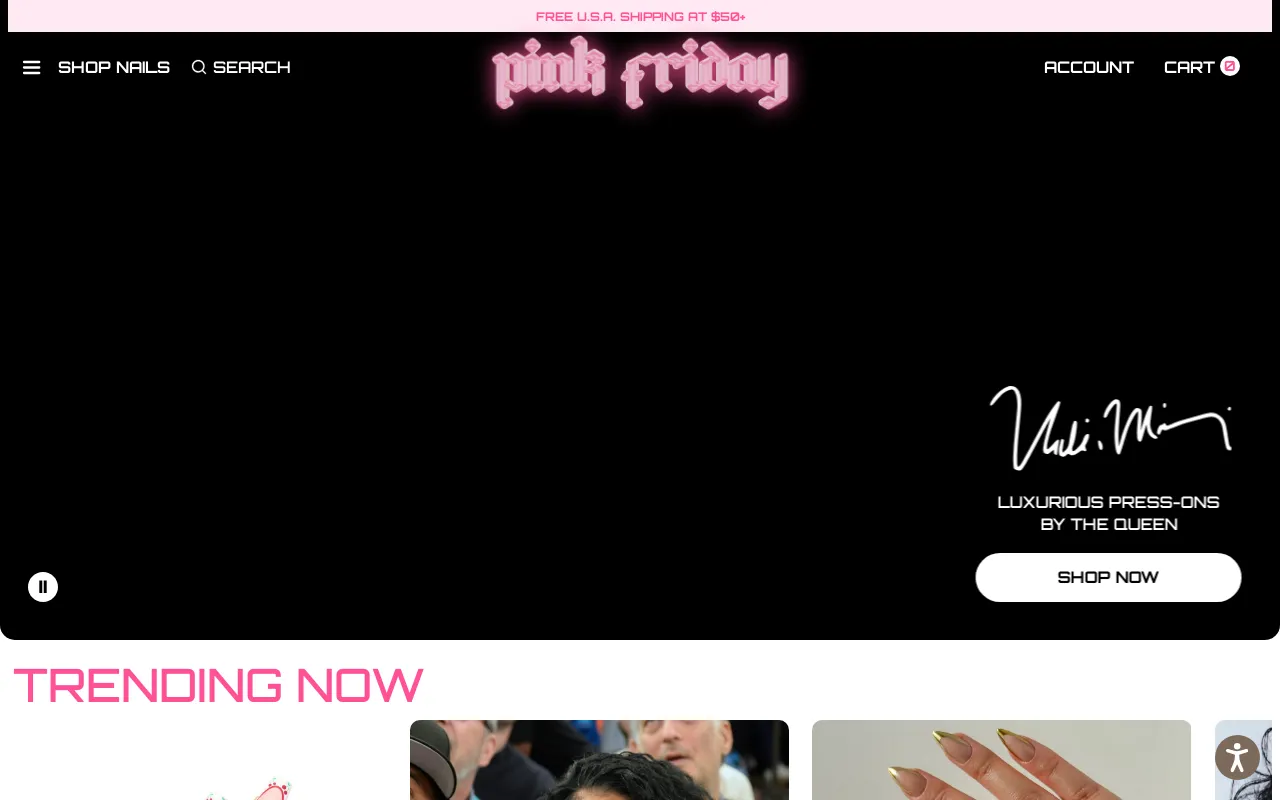 Pink Friday Nails screenshot