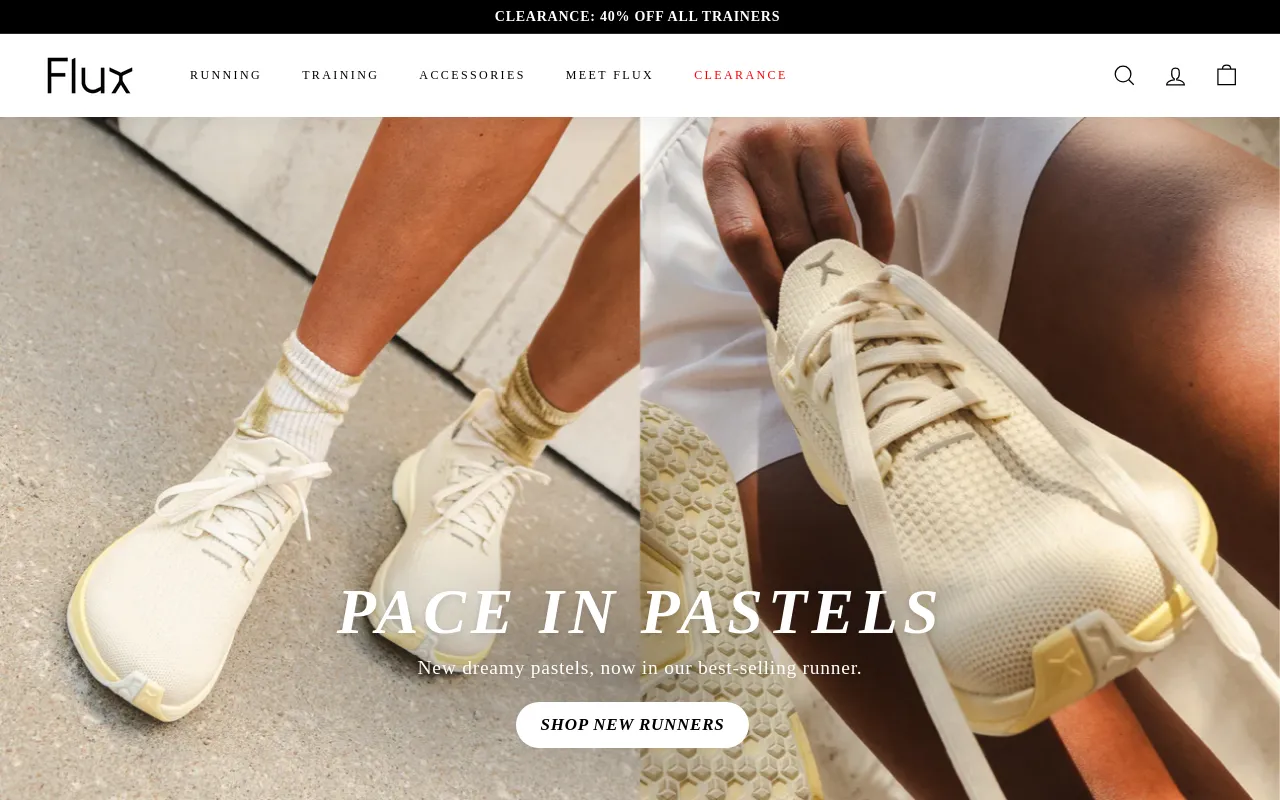 Flux Footwear screenshot