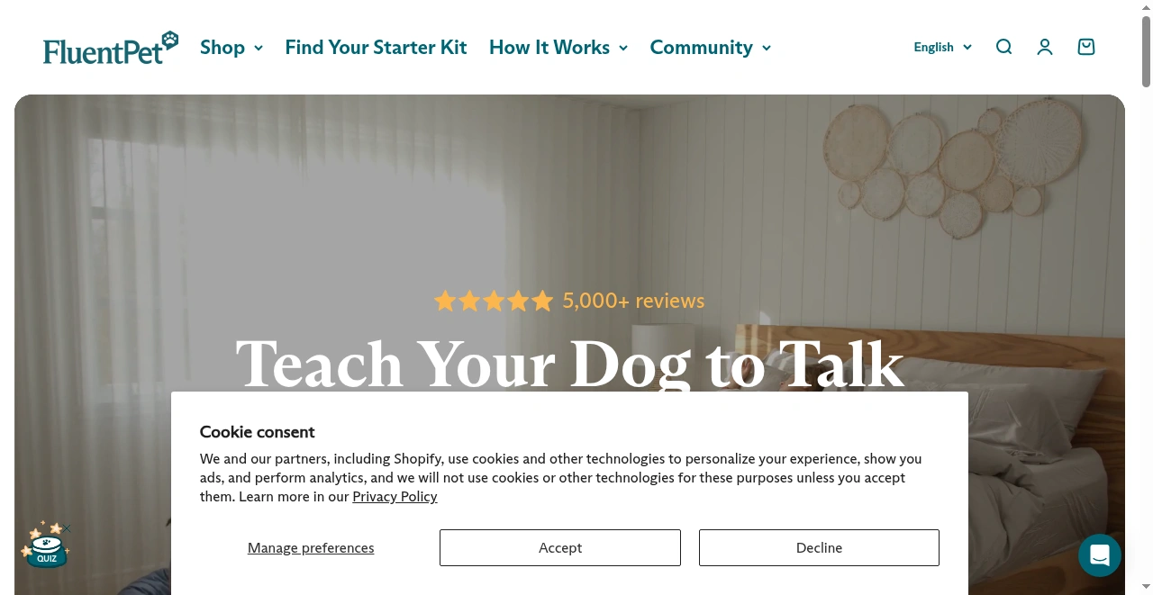 FluentPet screenshot