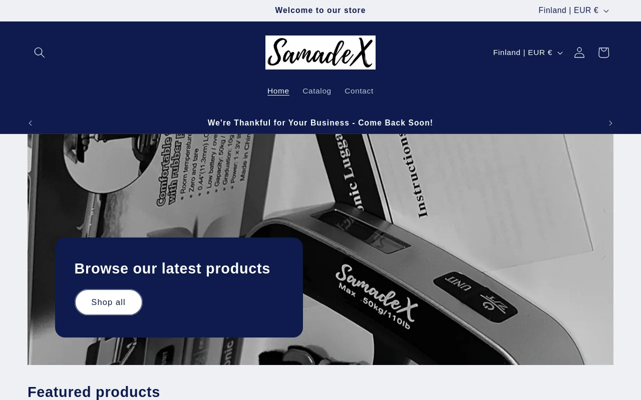 Samadex screenshot