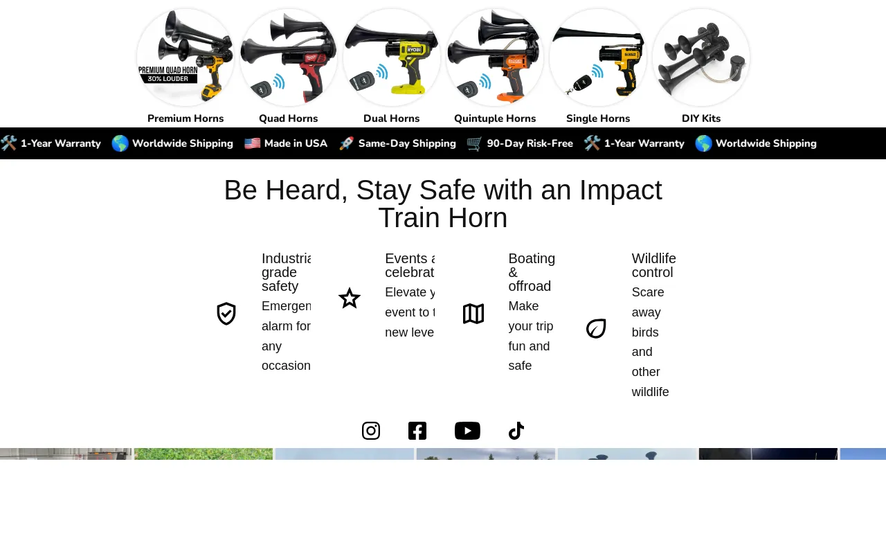 Impact Train Horns screenshot
