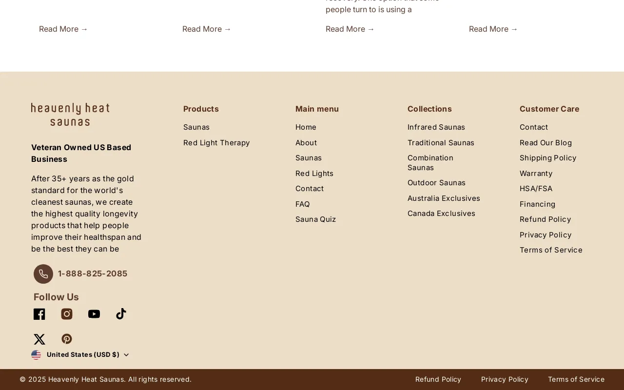 Heavenly Heat Saunas screenshot