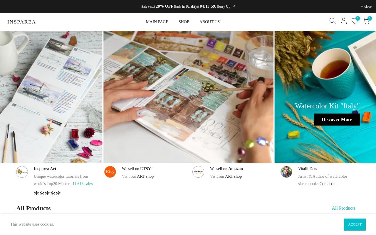 insparea.com screenshot