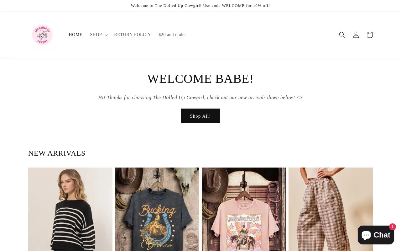 thedolledupcowgirl screenshot