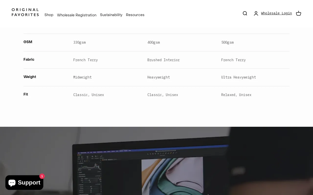 Original Favorites screenshot