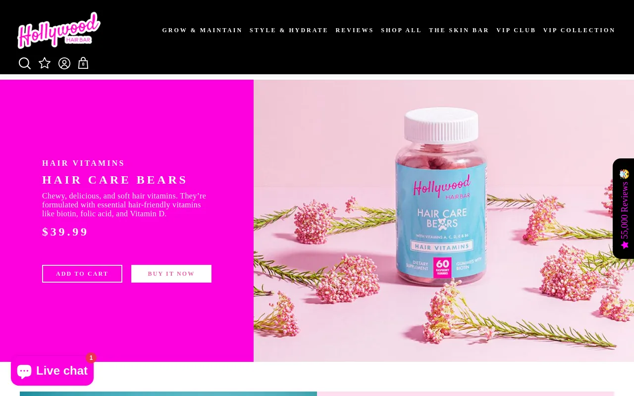 Hollywood Hair Bar screenshot