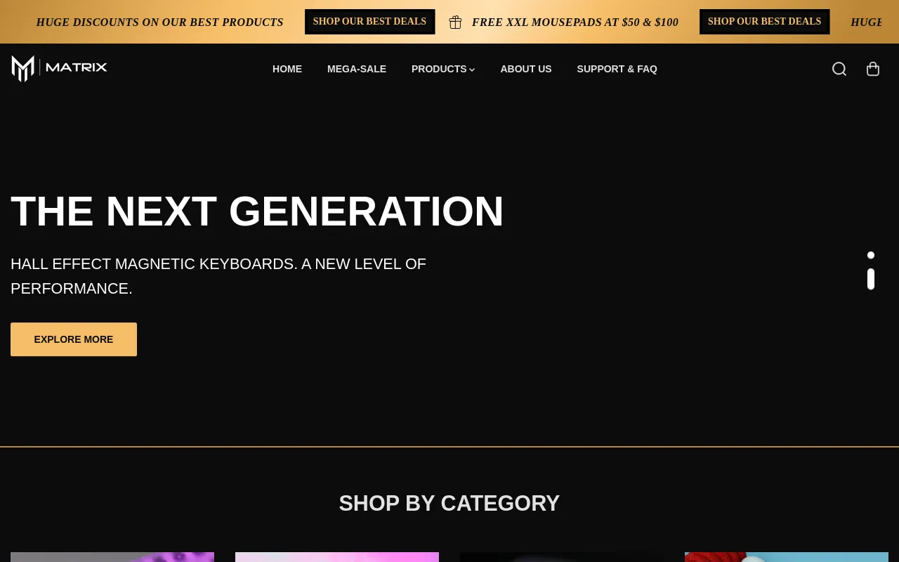 Matrix Keyboards screenshot