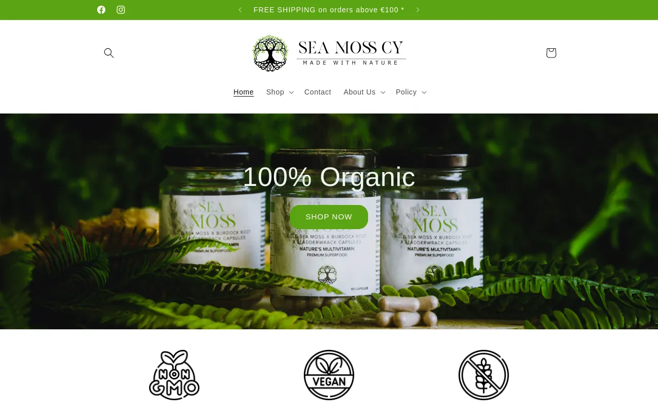 SEA MOSS CY LTD screenshot