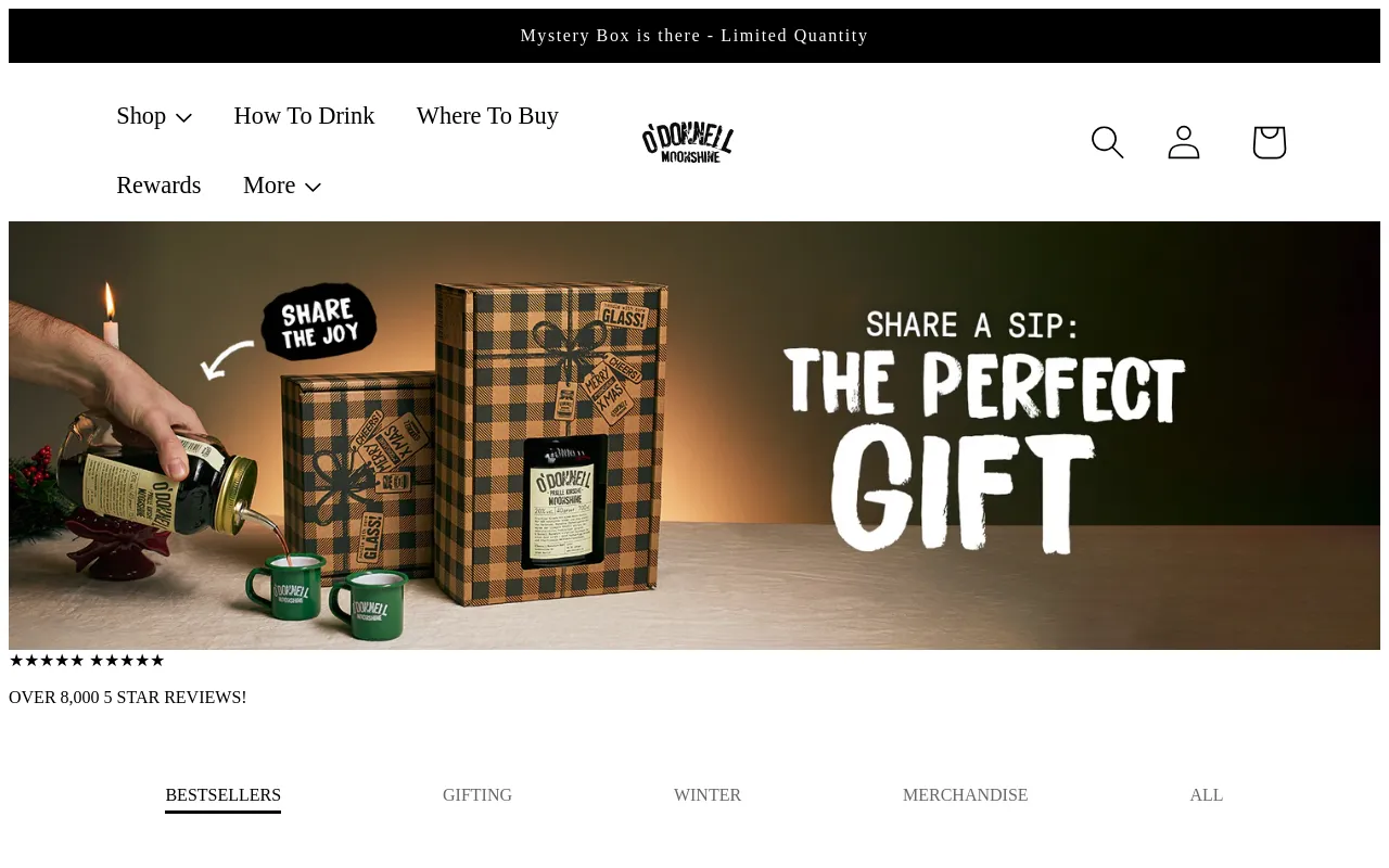 O'Donnell Moonshine UK screenshot