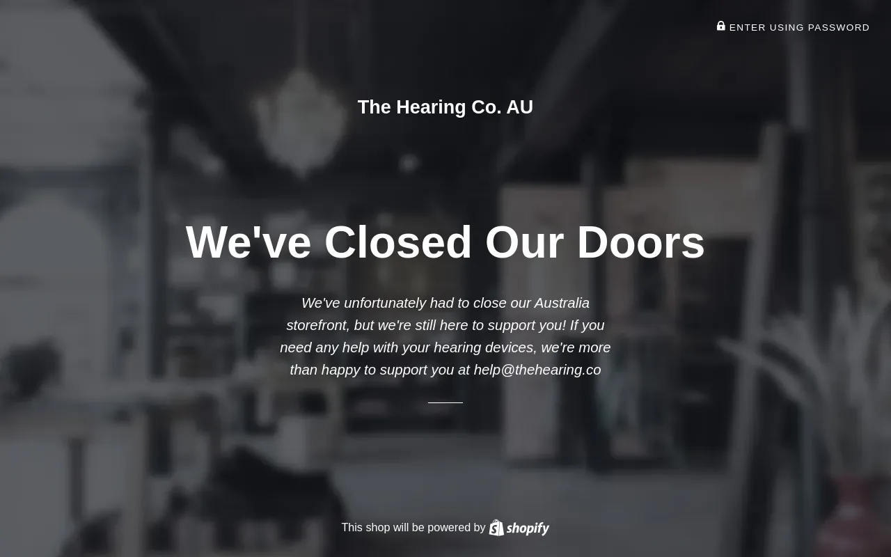 The Hearing Co. AU screenshot