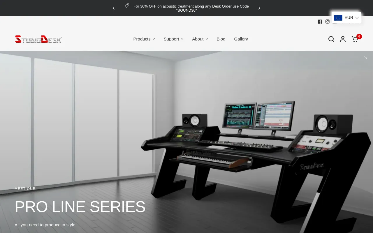 StudioDesk screenshot