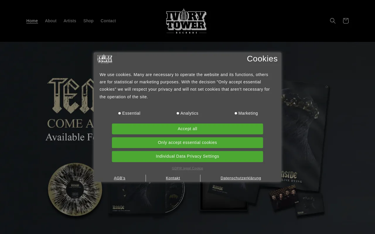 Ivorytower Records GmbH screenshot