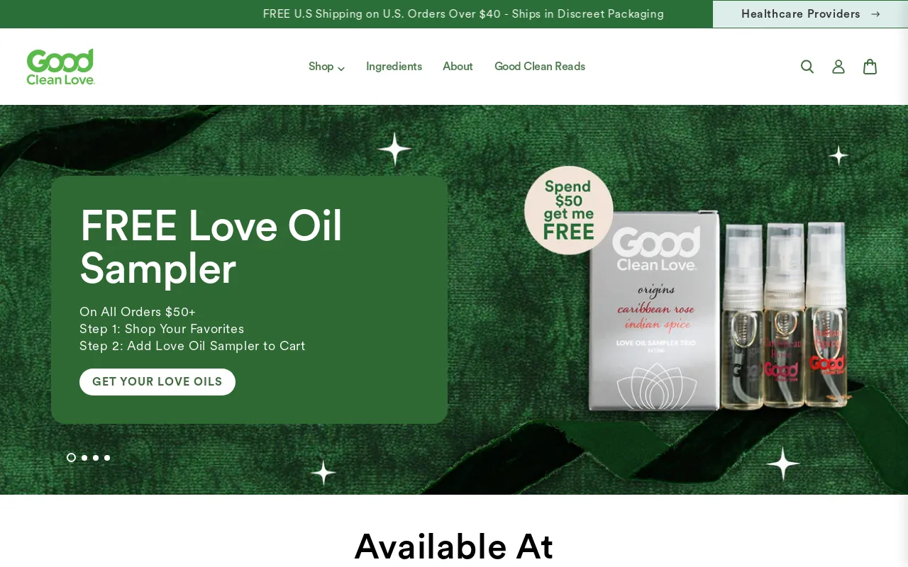 Good Clean Love screenshot