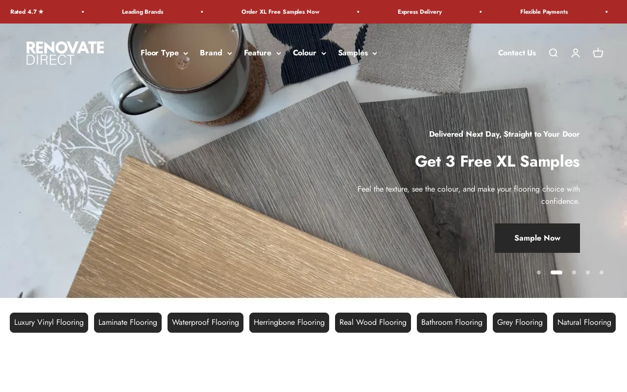 Renovate Direct Limited screenshot