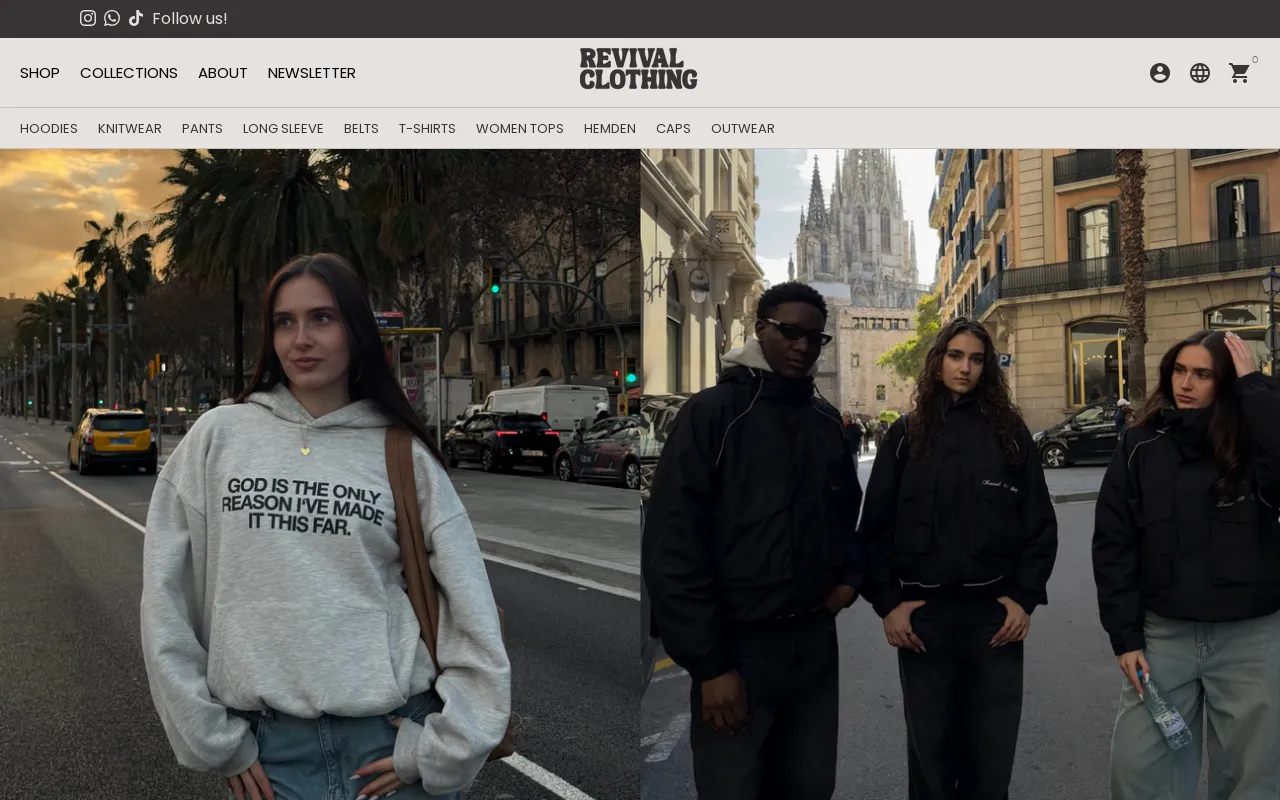 Revival Clothing screenshot