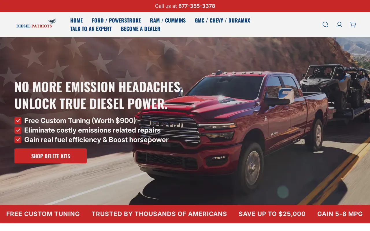 Diesel Patriots screenshot