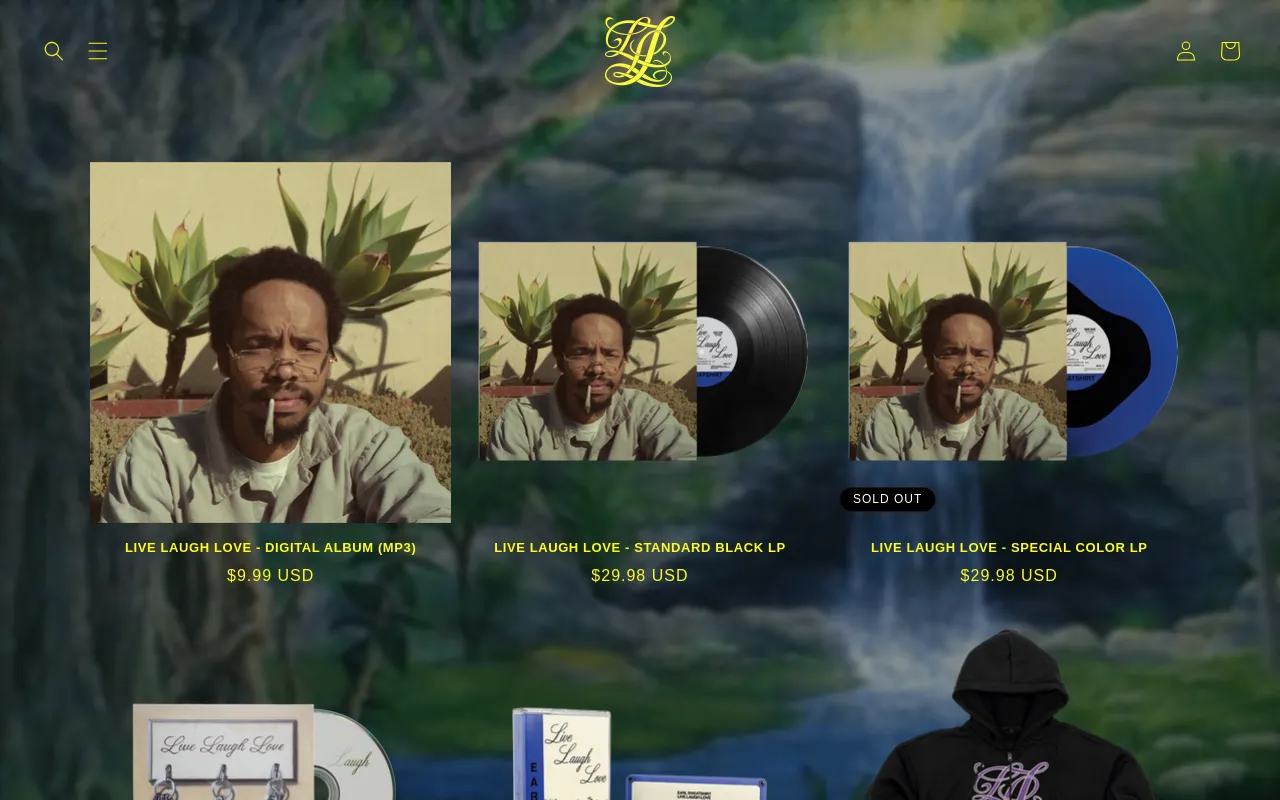 Earl Sweatshirt screenshot