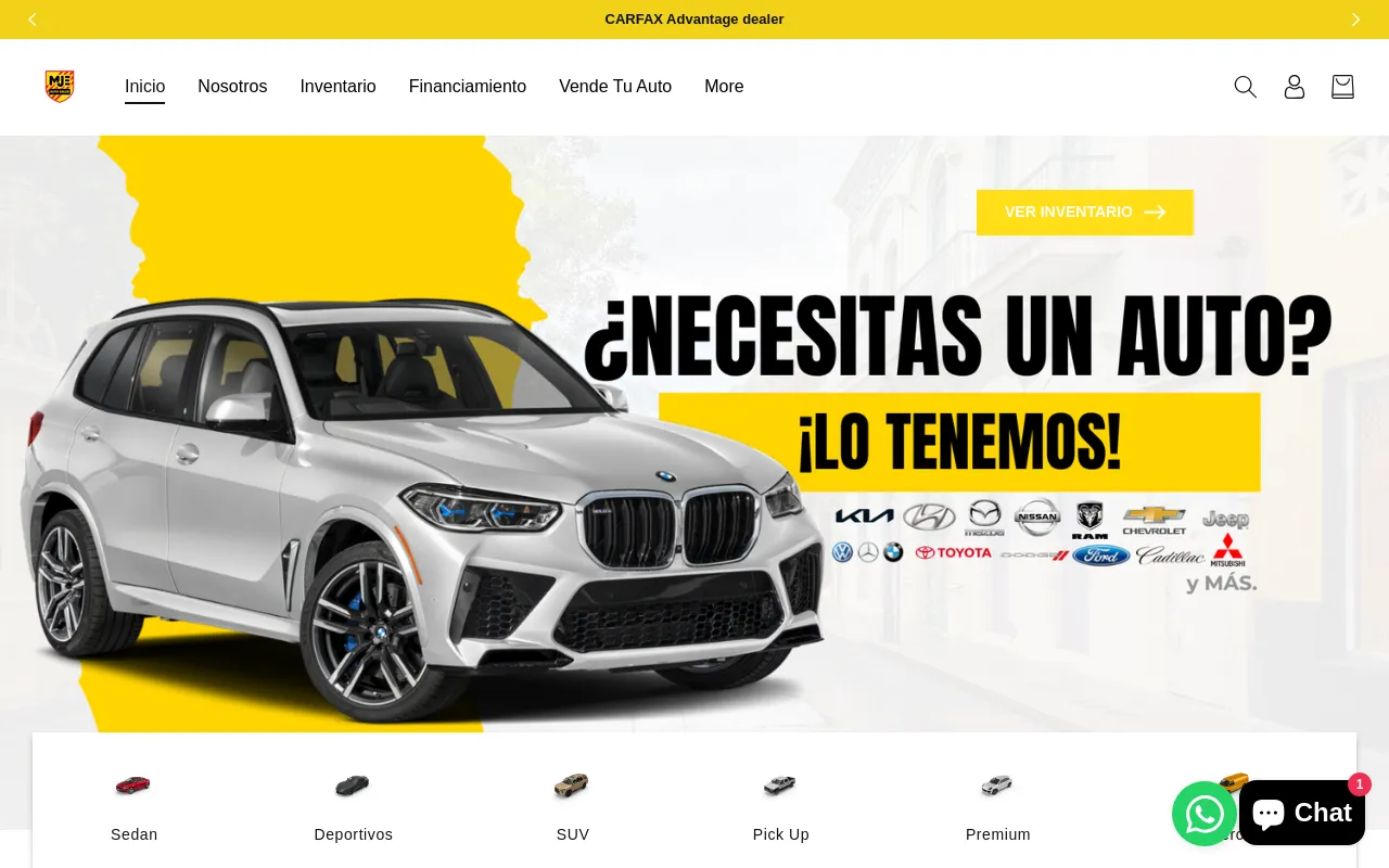 MJEAutoSales screenshot