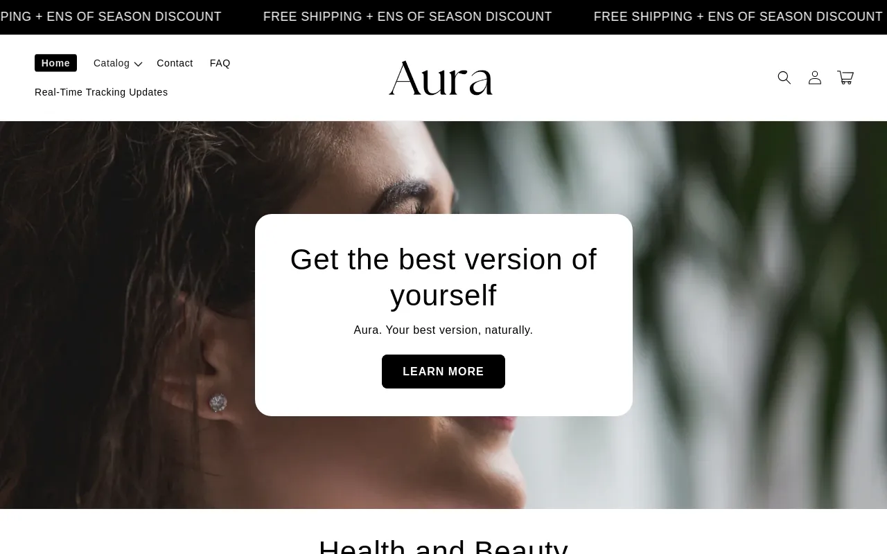 Aura Brand screenshot