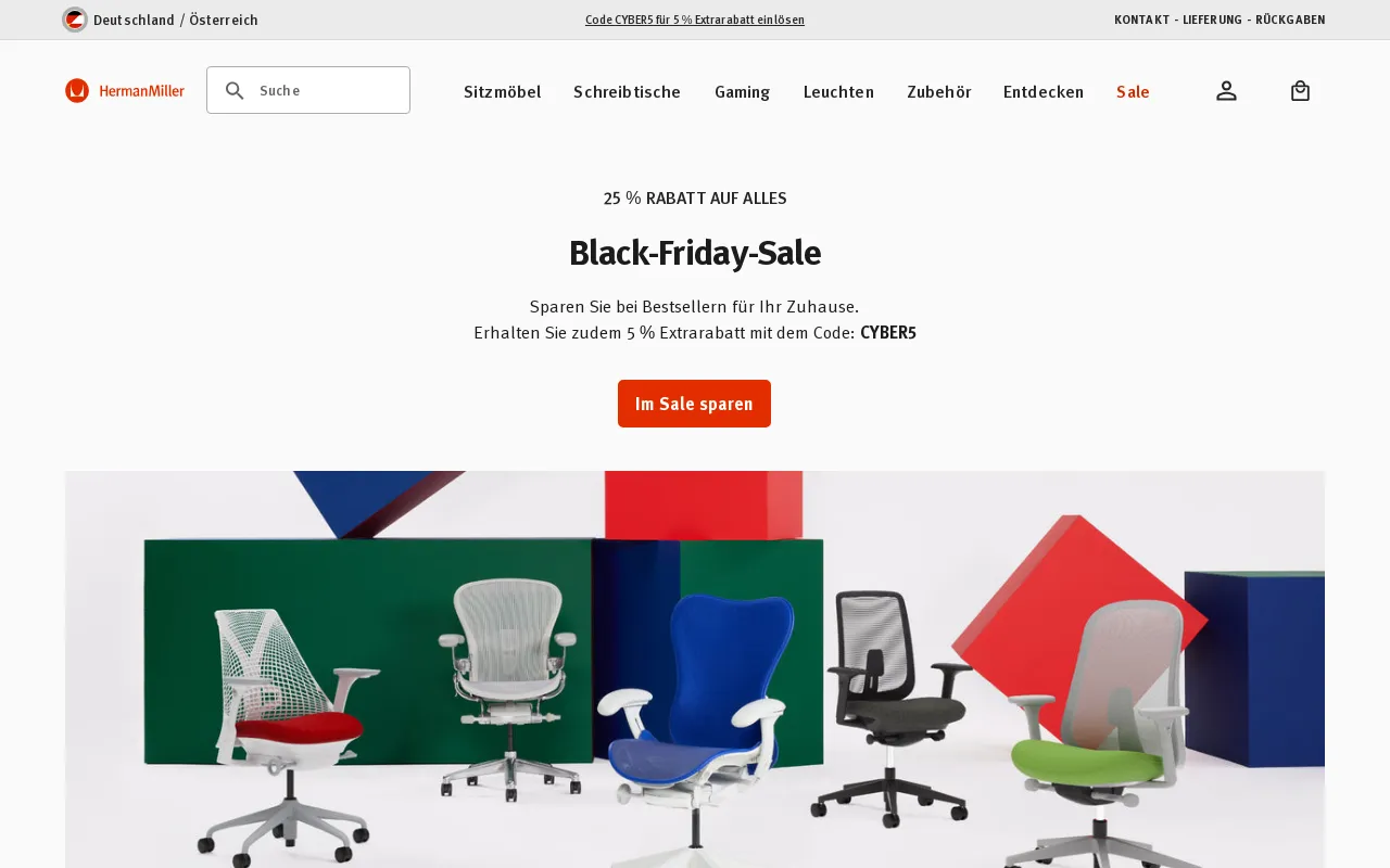 Herman Miller screenshot