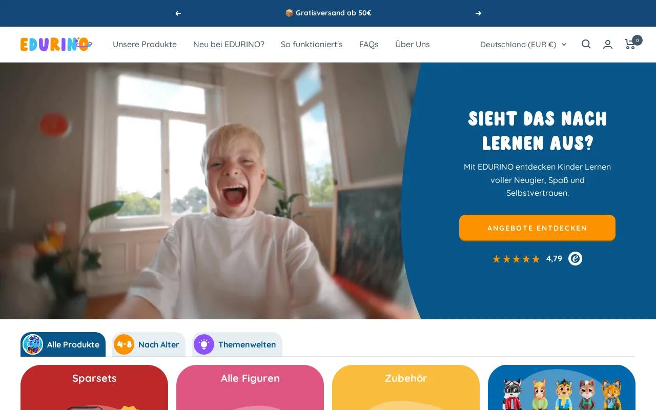 Edurino DE screenshot