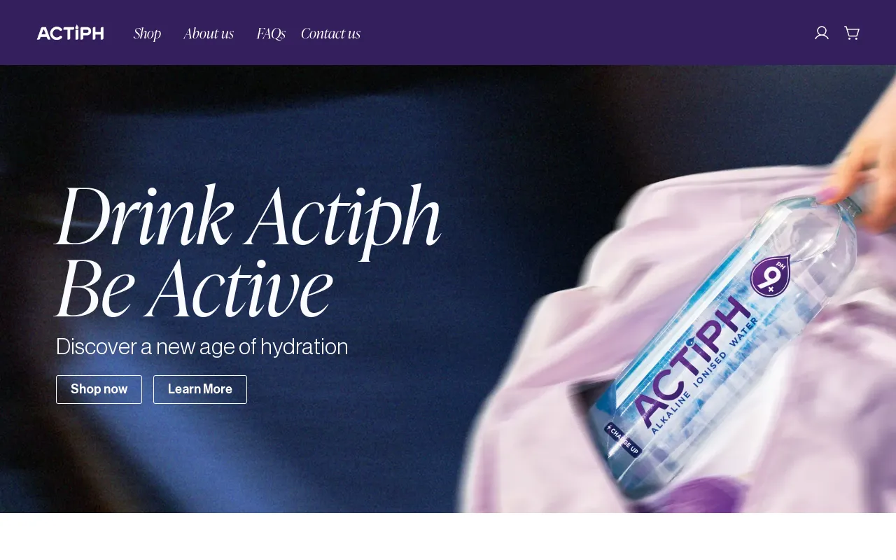 Actiph Water screenshot