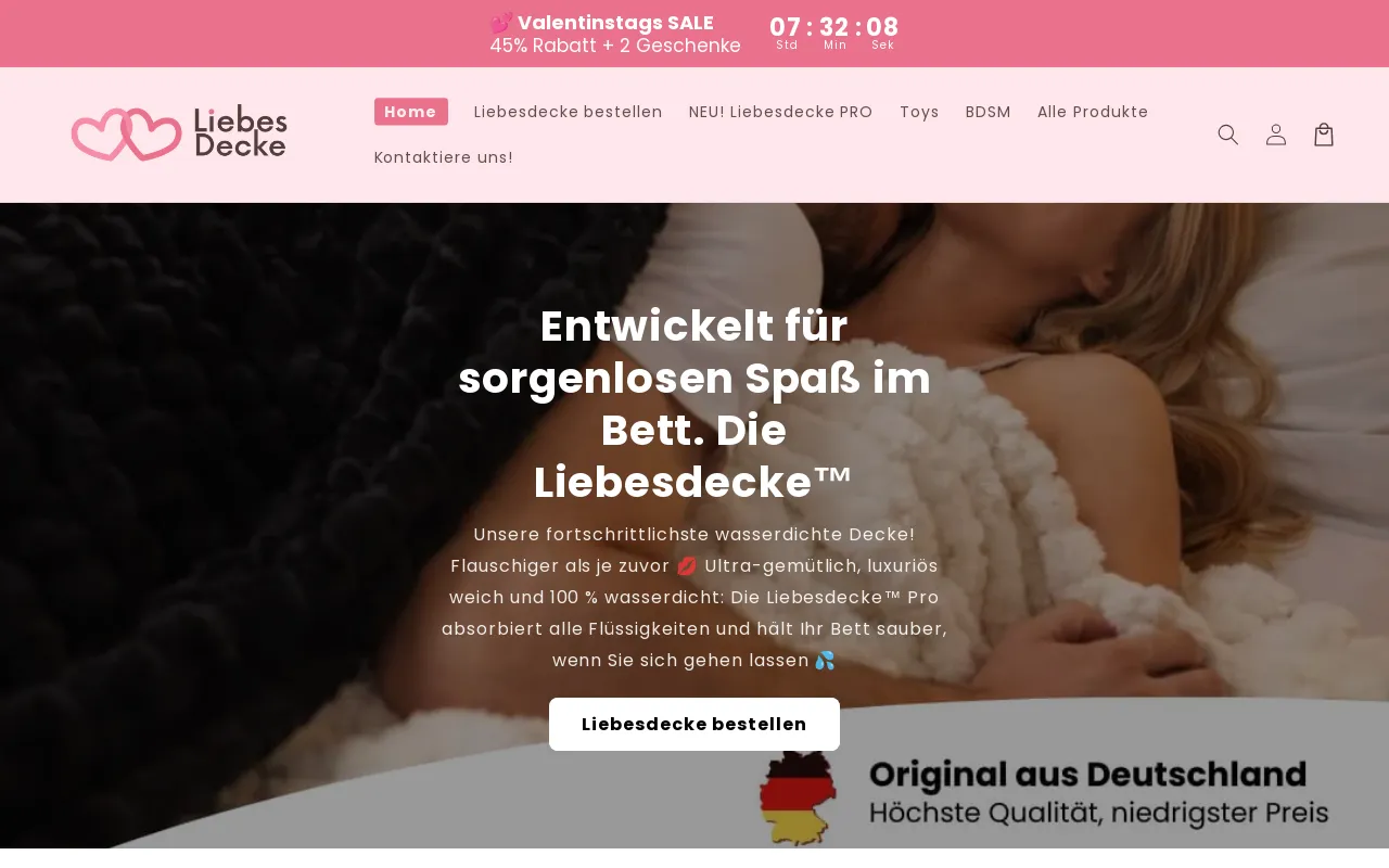 Liebesdecke™ screenshot