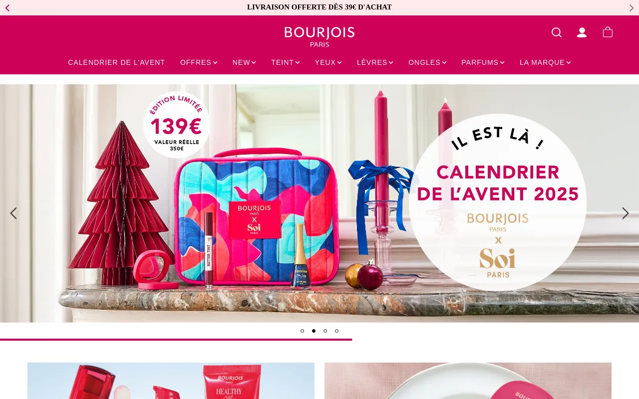 Bourjois screenshot