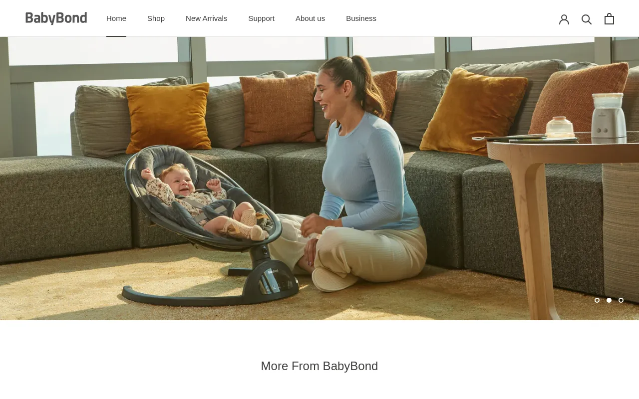 www.babybond-global.com screenshot