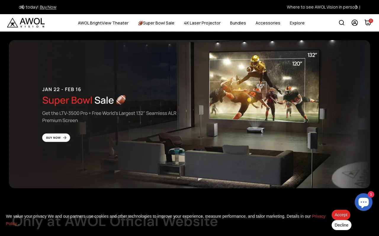 AWOL Vision screenshot