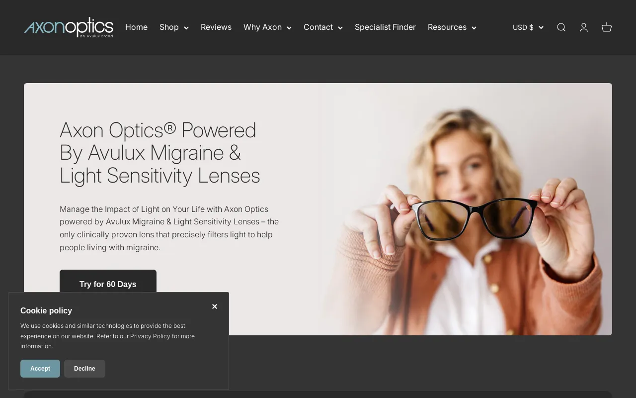 Axon Optics screenshot