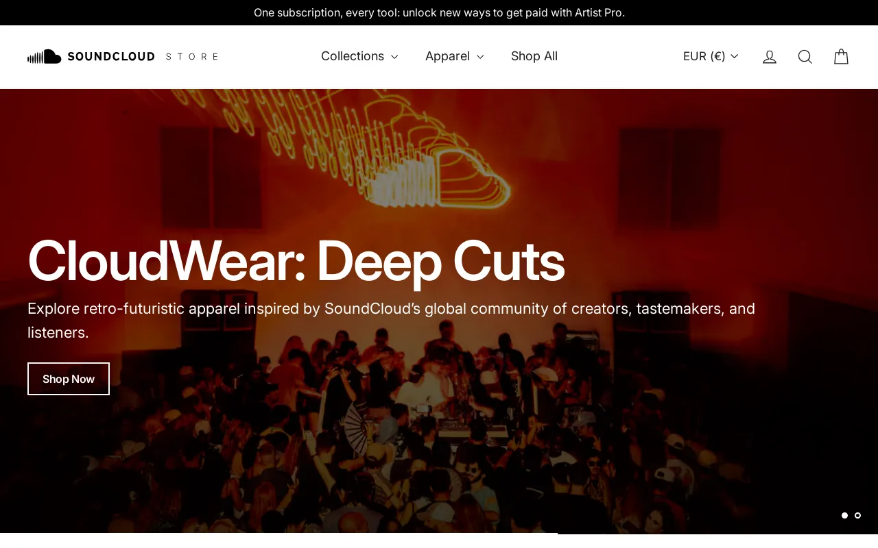 SoundCloud Store screenshot