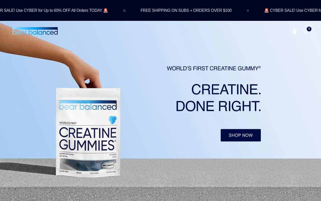 Creatine Gummies screenshot