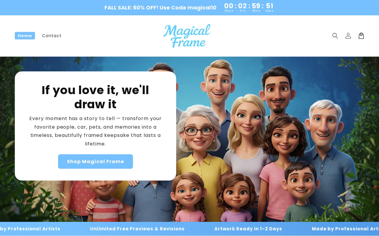 Magical Frame screenshot