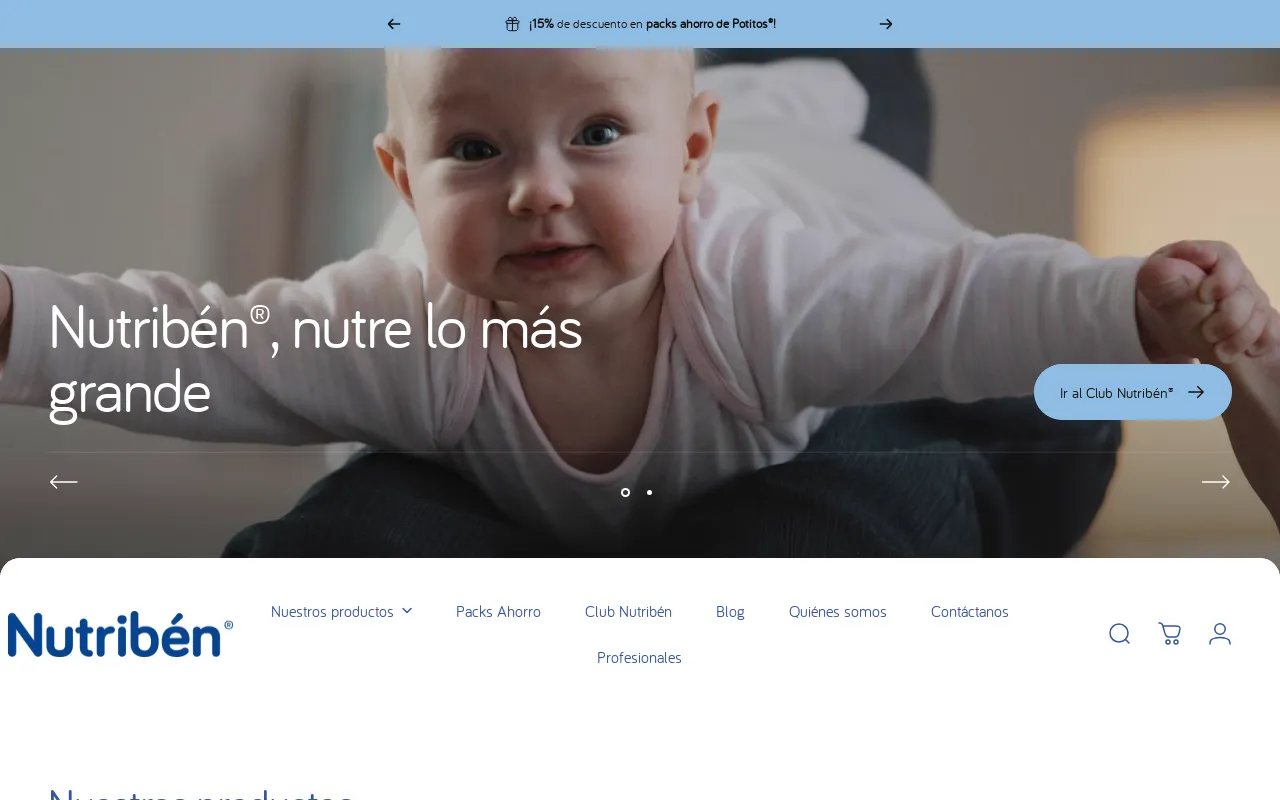 Nutribén screenshot