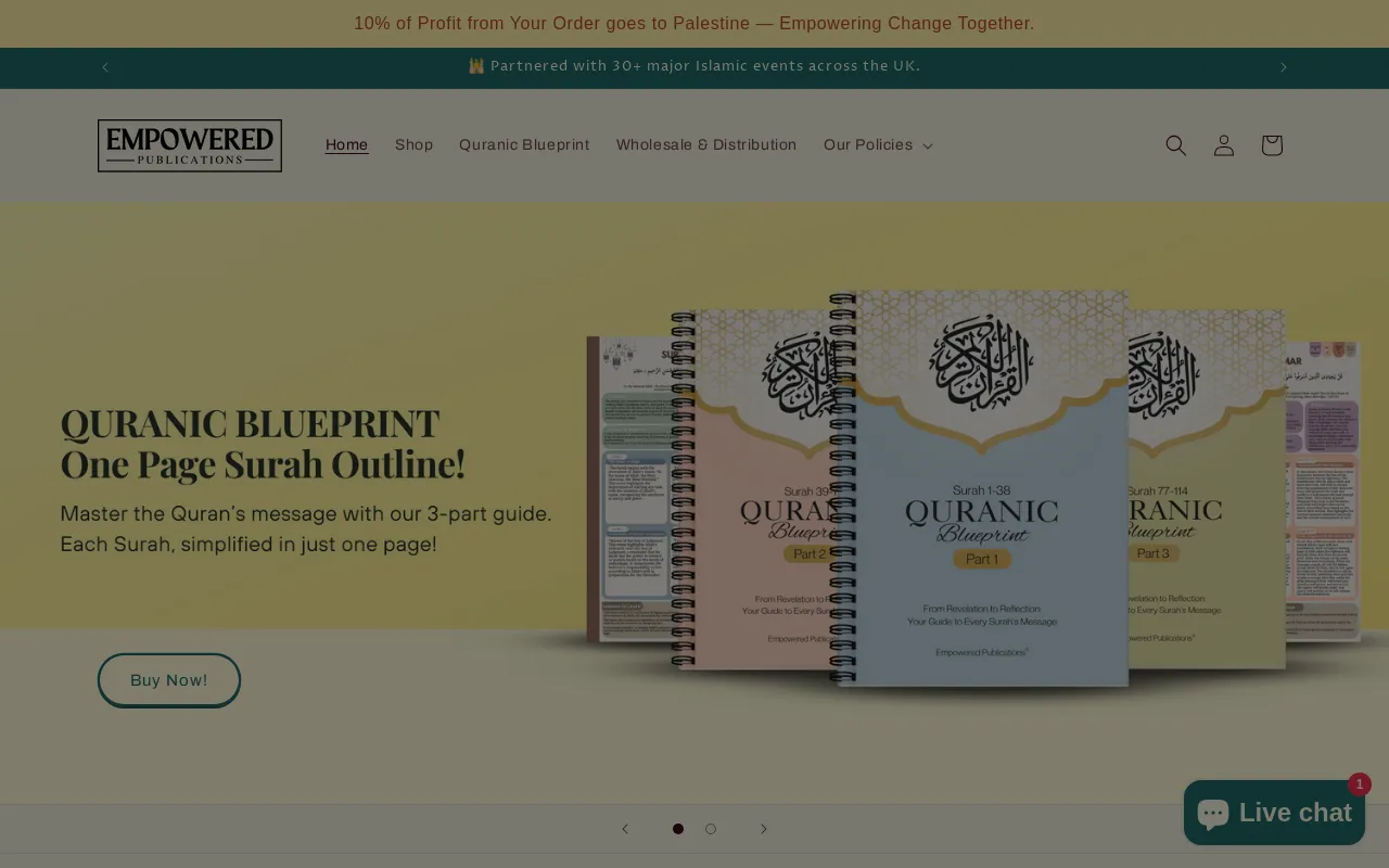 Empowered Publications screenshot