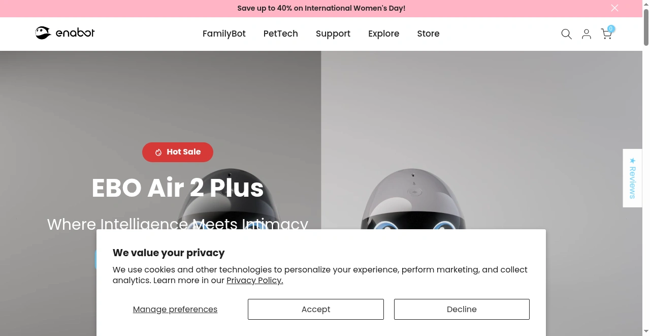 Enabot Store screenshot