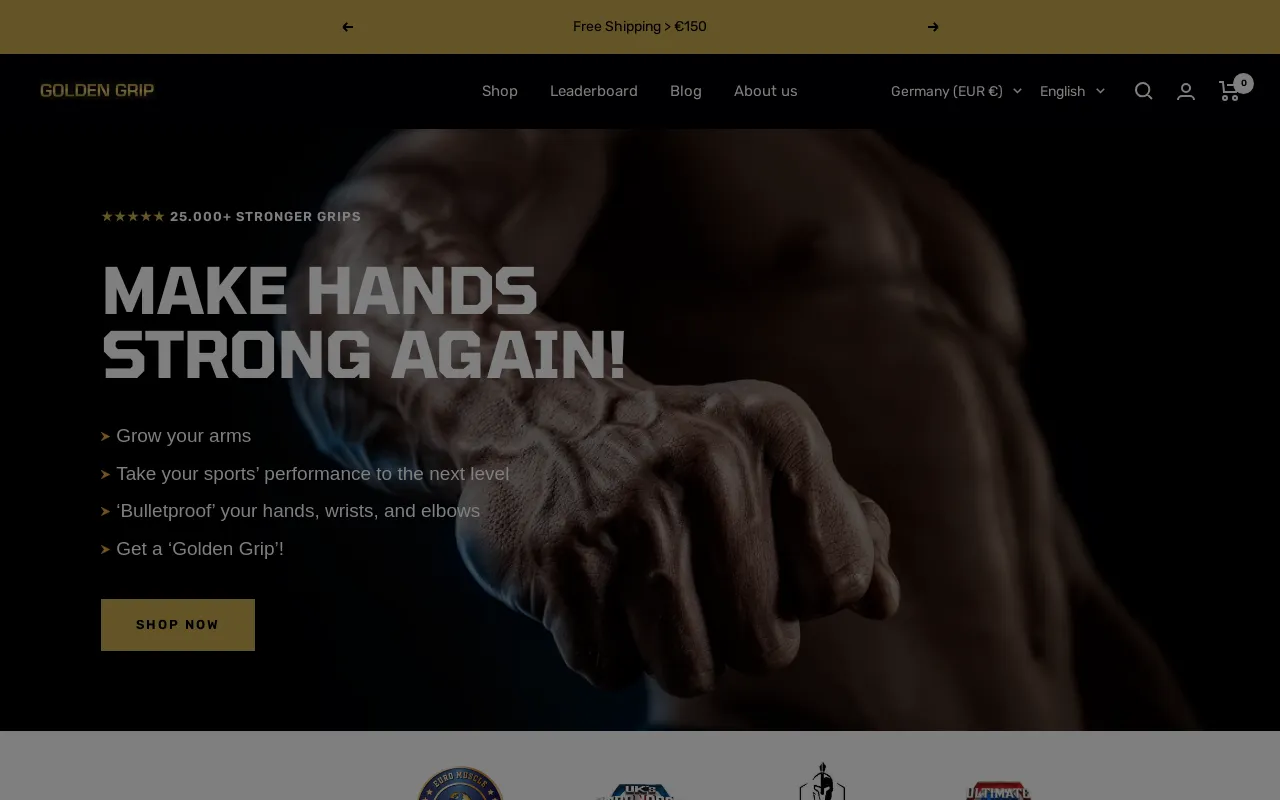 GoldenGrip screenshot