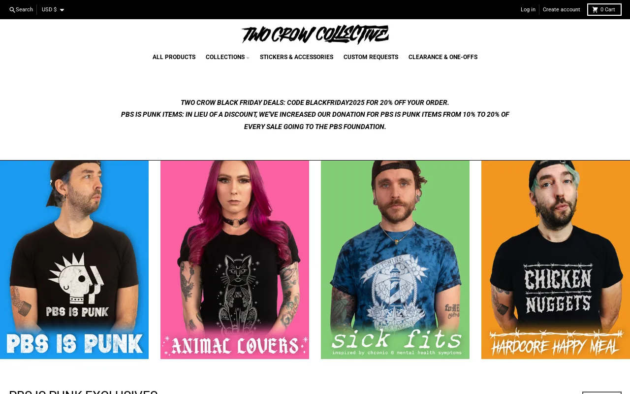 Two Crow Collective screenshot