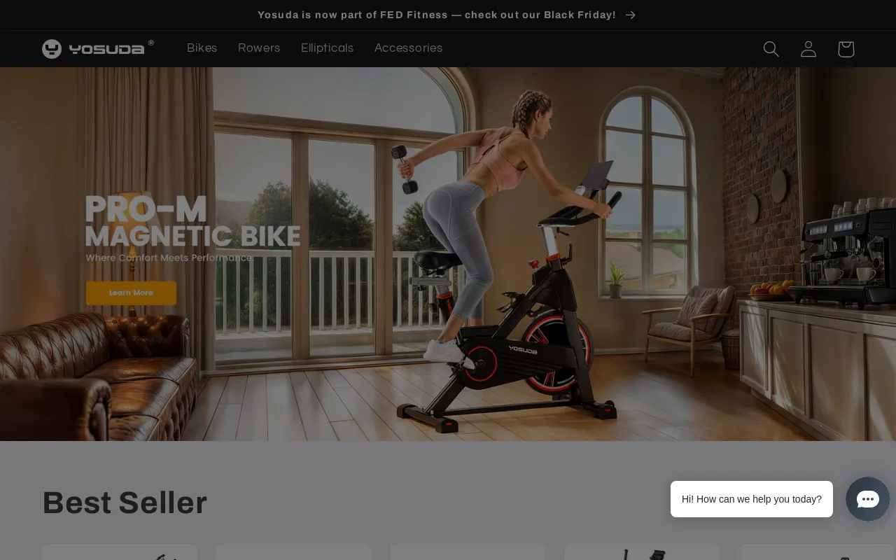 yosudabikes.com screenshot