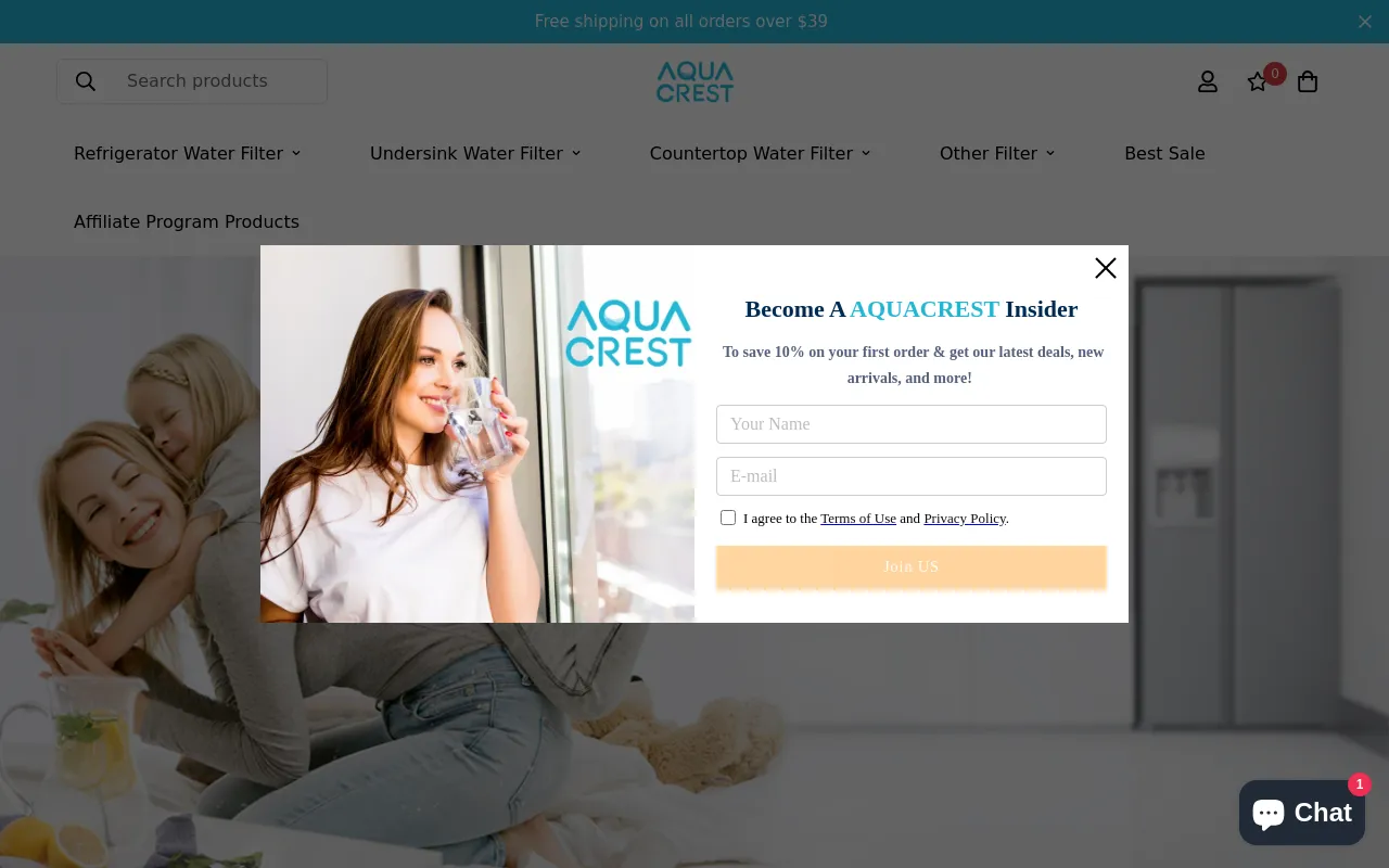 aquacrestfilters screenshot