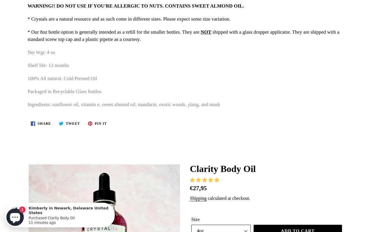 Crystal Irie screenshot