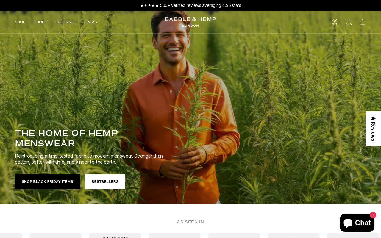 Babble & Hemp screenshot