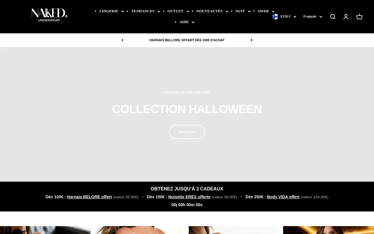 NAKED Underwear FR screenshot