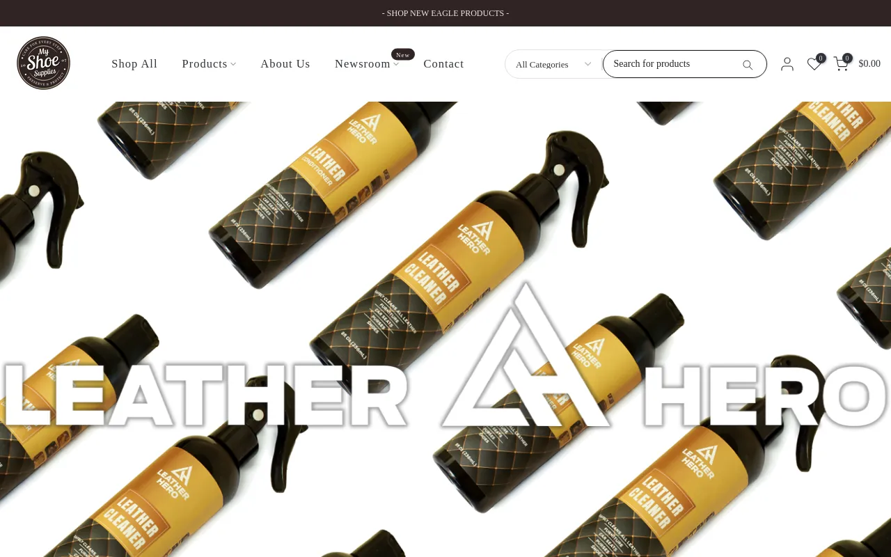 www.myshoesupplies.com screenshot